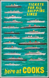 Thomas Cook advertising poster, 1960s